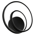 Ideal Lux - Aplique LED OZ LED/26W/230V CRI 90 negro